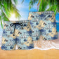 Ocean Octopus Beach Shorts Pattern Detail For Casual Outings And Easy Warm Weather Wear