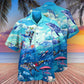 Ocean Hawaiian Shirt With All Over Print For Tropical Getaways Outdoor Fun And Everyday Wear