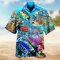 Ocean Treasure Beneath Waves Hawaiian Shirt For Beach Days, Summer Outings, And Thoughtful Gift Giving
