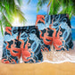Octopus Ocean Beach Shorts Pattern Detail For Seaside Leisure And Distinctive Seasonal Style