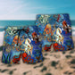 Octopus Rocktopus Funny Style Hawaiian Print Beach Shorts For Resort Trips And Poolside Style