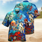 Octopus Rocktopus Hawaiian Shirt For Summer Vacation, Beach Travel, And Casual Wear