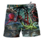 Octopus Seas The Day Just Like The Octopus In Beach Shorts For Seaside Summer Adventures