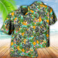 Tropical Peace Octopus Hawaiian Shirt With All Over Print For Tropical Parties Vacation Travel And Casual Summer Style