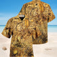 Octopus Vintage Treasure Hunting Hawaiian Shirt For Summer Vacation Beach Travel And Relaxed Casual Wear
