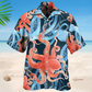 Octopus Ocean Hawaiian Shirt For Nature Fans, Resort Trips, And Comfortable Warm Weather Wear