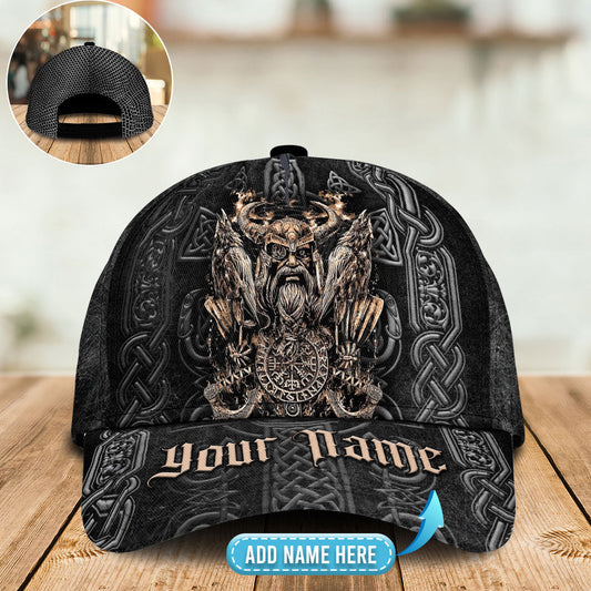 Viking Odin Hugin Munin Personalized Classic Cap For Weekend Travel Outdoor Events And Casual Outfits