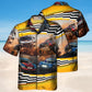 Road Racing Hawaiian Shirt For Racing Fans, Summer Outings, And Relaxed Vacation Wear