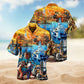Oil Field Drill Till Squirts Hawaiian Shirt For Resort Trips, Coastal Parties, And Warm Weather Style