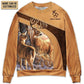 Old Buck And Sweet Doe Wildlife Sweater For Animal Inspired Style Events And Comfortable Daily Wear
