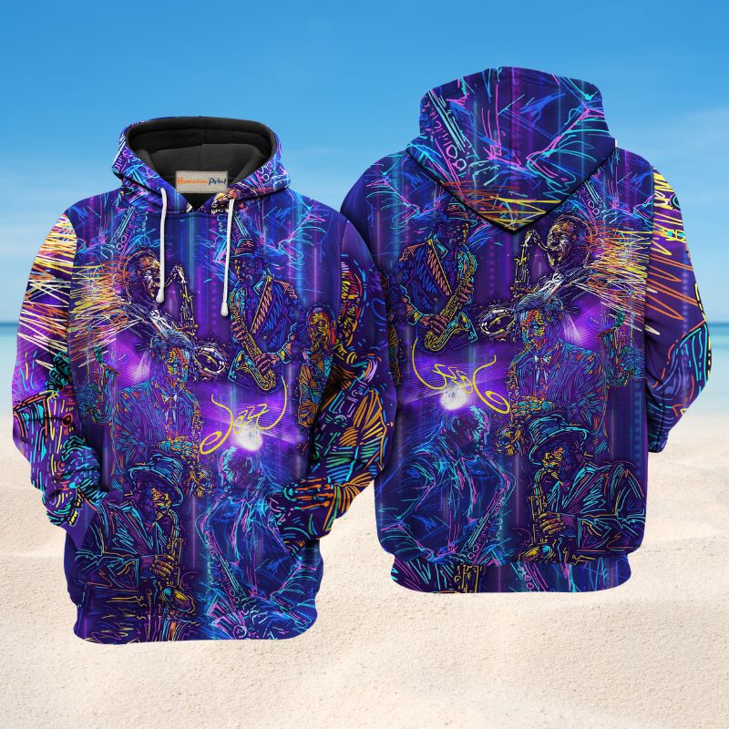 Old Man Saxophone Hoodie For Concert Days Travel Adventures And Casual Layering