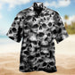 Fearless Skull Hawaiian Shirt For Coastal Adventures Outdoor Gatherings And Casual Warm Weather Wear
