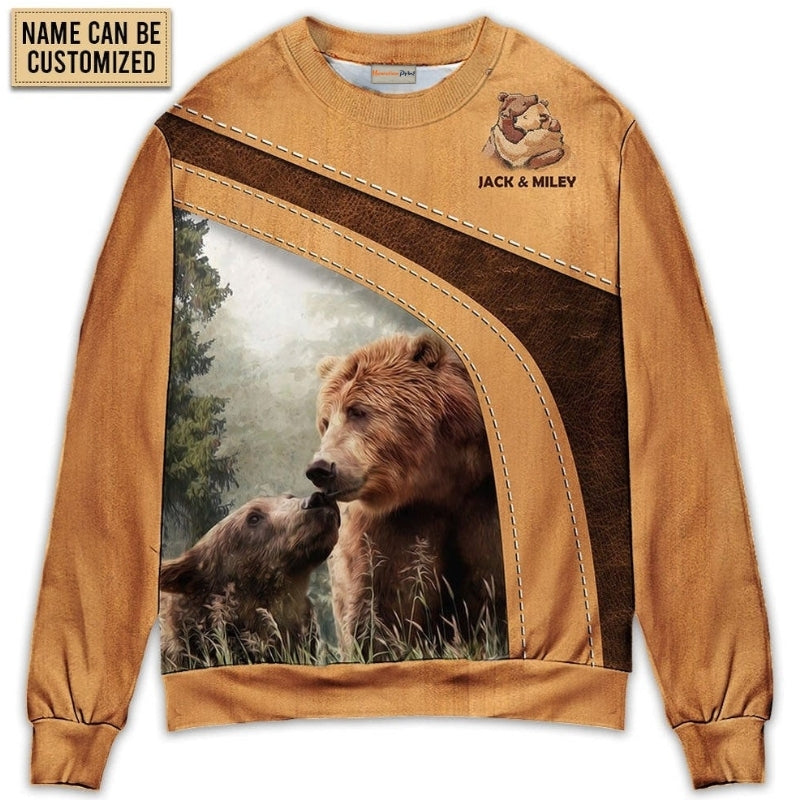 Old Bear Honey Sweater For Casual Styling Weekend Outings And Creative Gift Giving