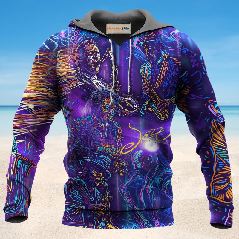 Old Man Saxophone Hoodie For Rehearsals Weekend Outings And Comfortable Streetwear
