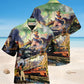 Right Track Train Hawaiian Shirt For Summer Vacation, Beach Travel, And Casual Wear