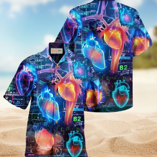 Cardiologist Career Pride Hawaiian Shirt For Beach Days, Summer Outings, And Thoughtful Gift Giving