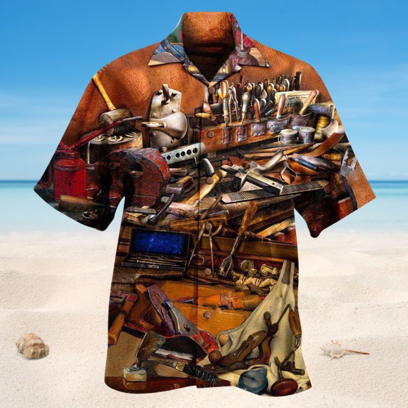 Once A Mechanic Always A Mechanic Hawaiian Shirt For Summer Vacation Beach Travel And Relaxed Casual Wear