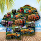 Truck Trucker Fresh Garden Hawaiian Shirt For Beach Parties And Weekend Getaways