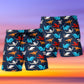 Origami Craft Story Beach Shorts Design Detail For Coastal Escapes And Daily Wear