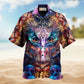 Owl Awesome Eyes Hawaiian Shirt For Island Getaways Outdoor Events And Thoughtful Animal Lover Gifts
