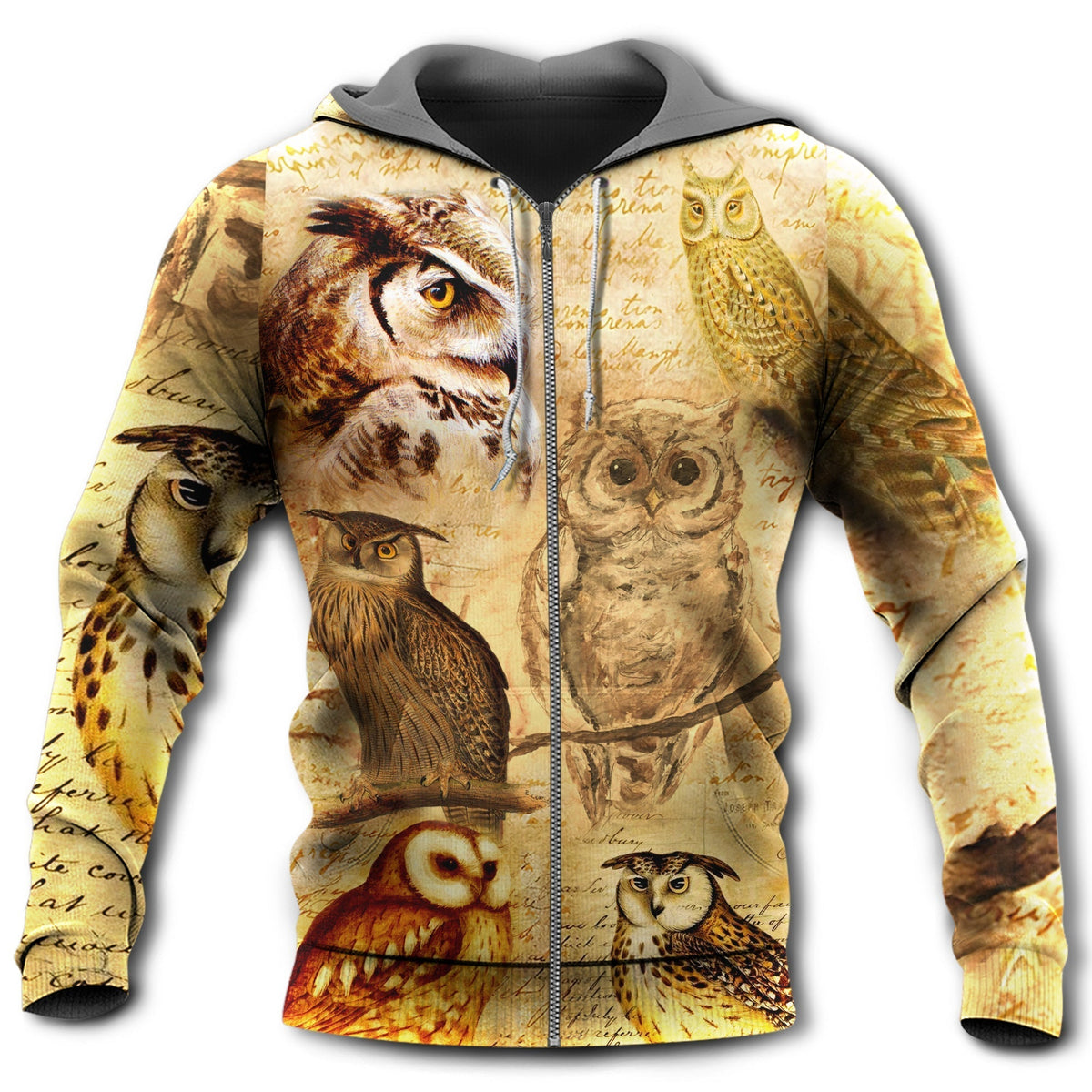 Retro Owl Love Life Hoodie For Pet Inspired Outfits Seasonal Outings And Gift Ideas