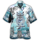 Fantasy Owl Tattoo Sky Hawaiian Shirt For Creative Adventures, Beach Travel, And Bold Warm Weather Wear