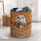 Owl Laundry Basket For Room Home Organizer