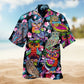Floral Owls Hawaiian Shirt For Island Vacations, Resort Wear, And Relaxed Seasonal Style