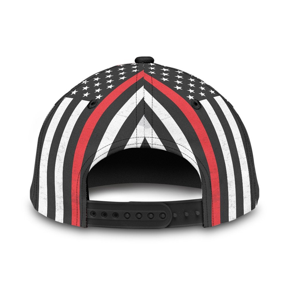 Custom Name Firefighter Classic Cap For Seasonal Outings Outdoor Adventures And Daily Wear