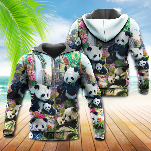 Hug Panda Hoodie For Animal Artwork Fans Seasonal Events And Gift Giving