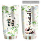 Panda Lovely Personalized 20 Oz Tumbler For Coffee Travel And Daily Drinks