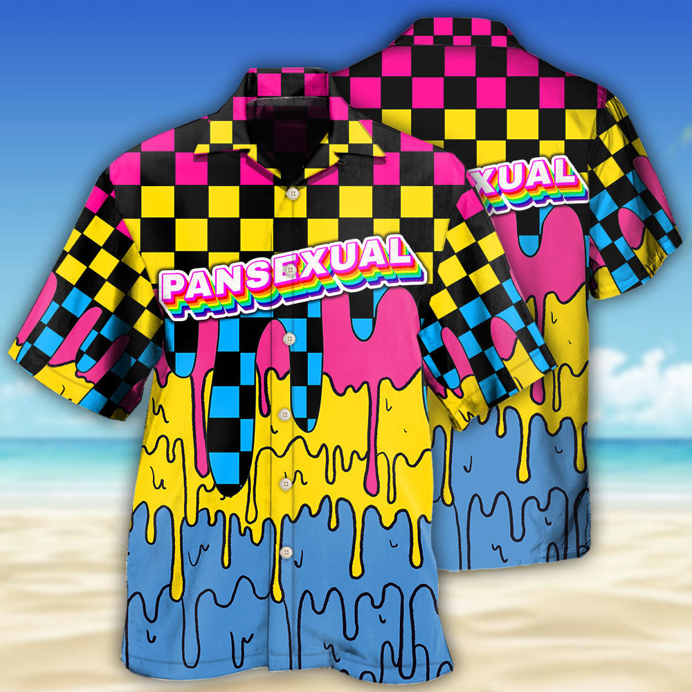 Artistic Rainbow Pride Hawaiian Shirt With All Over Print For Beach Vacations Casual Parties And Warm Weather Style