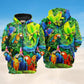 Parrot Couple Lovely Love Hoodie For Wildlife Inspired Outfits Outdoor Trips And Thoughtful Gifting