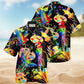 Watercolor Parrot Dream Hawaiian Shirt For Animal Lovers, Beach Travel, And Casual Summer Style