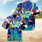 Patriotic Freedom Statement Hawaiian Shirt For Coastal Travel, Casual Events, And Comfortable Summer Wear