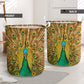 Peacock Wicker Lovely Style Laundry Basket For Room Home Organizer
