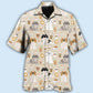 Dog Pekingese Coffee Hawaiian Shirt Artwork Detail For Tropical Trips And Casual Outings