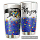 Autism Bear Mama Personalized 20 Oz Tumbler For Coffee Travel And Daily Drinks
