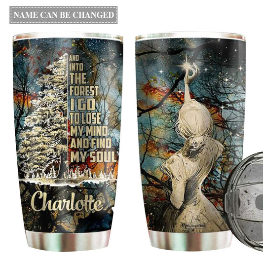 Camping Find My Soul Personalized 20 Oz Tumbler For Coffee Travel And Daily Drinks