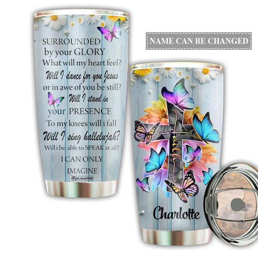 Jesus Christian Hope Personalized 20 Oz Tumbler For Coffee Travel And Daily Drinks
