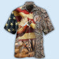 Hunting Pheasant American Hawaiian Shirt Design View For Resort Travel And Thoughtful Gifting