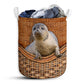 Phocidae Rattan Texture Laundry Basket For Bathroom Bedroom Storage