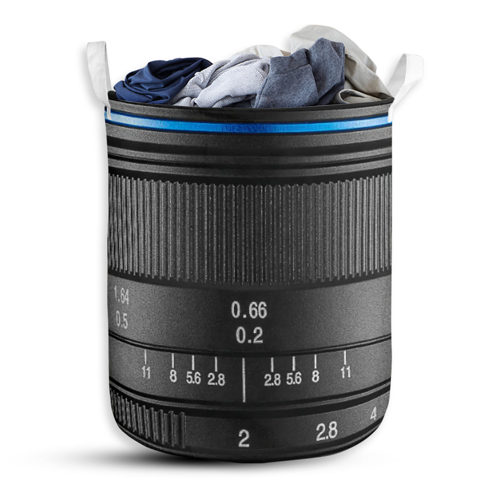 Photography Len Shortcut Laundry Basket For Bathroom Bedroom Storage