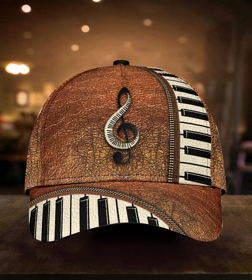 Piano Leather Vintage Classic Cap For Beach Days Travel And Relaxed Everyday Outfits