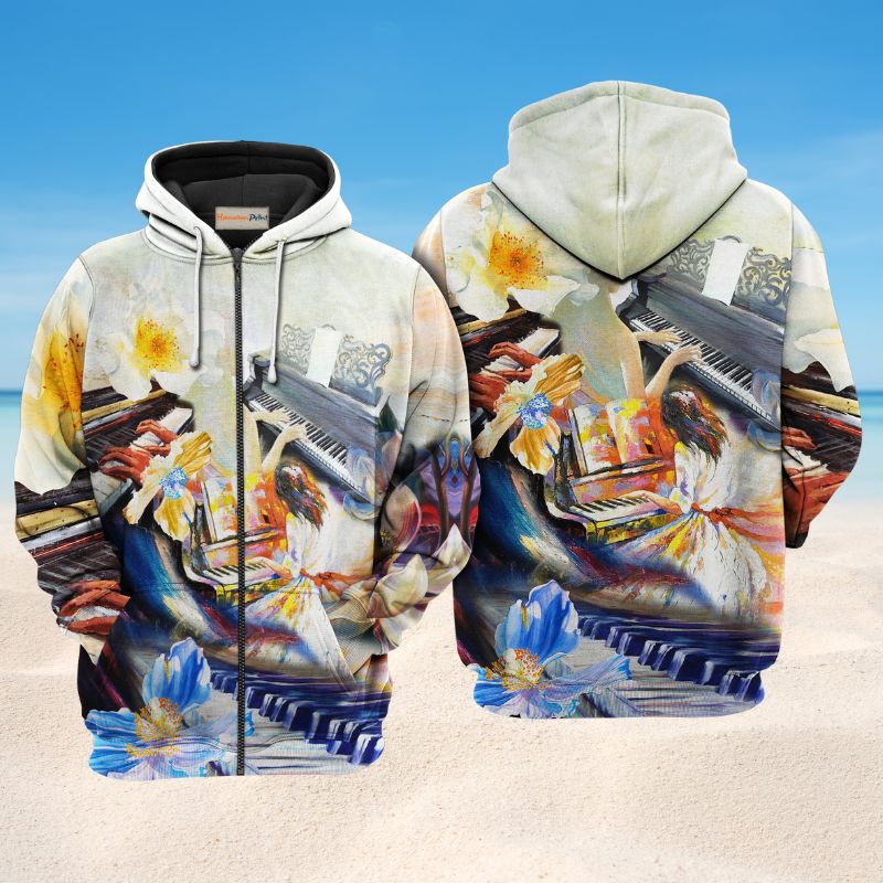 Piano Love Forever Music Hoodie For Creative Performers Daily Wear And Meaningful Gifting