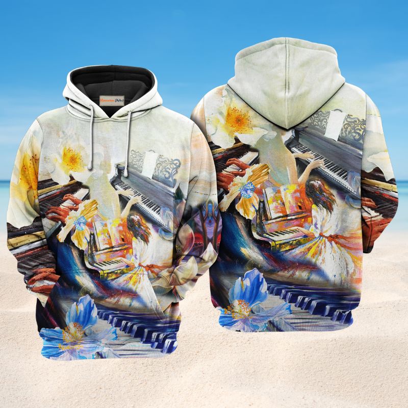 Piano Love Forever Music Hoodie For Creative Performers Daily Wear And Meaningful Gifting