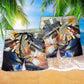 Piano Music Love Piano Forever Hawaiian Print Beach Shorts For Musicians And Outdoor Comfort