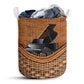 Piano Rattan Texture Laundry Basket For Bathroom Bedroom Storage