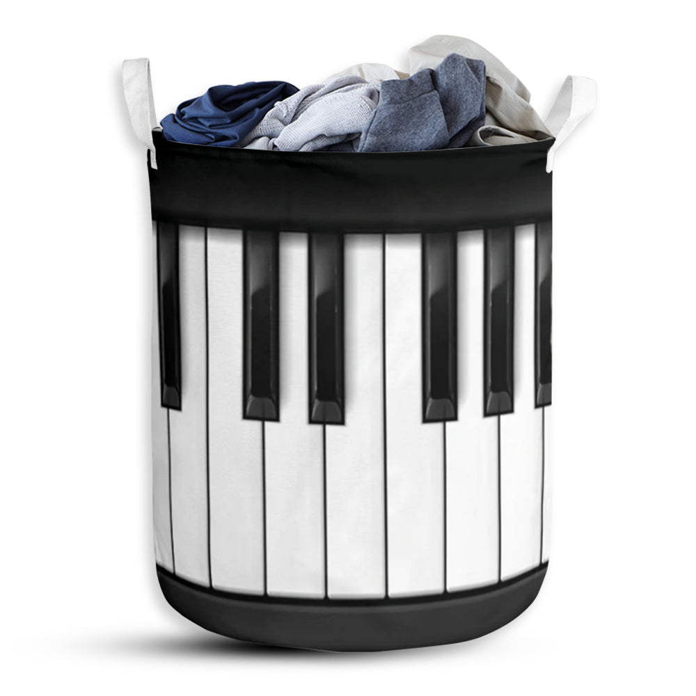 Piano Shortcut Lover Laundry Basket For Bathroom Bedroom Storage