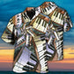 Vintage Piano Hawaiian Shirt For Beach Days, Summer Outings, And Thoughtful Gift Giving